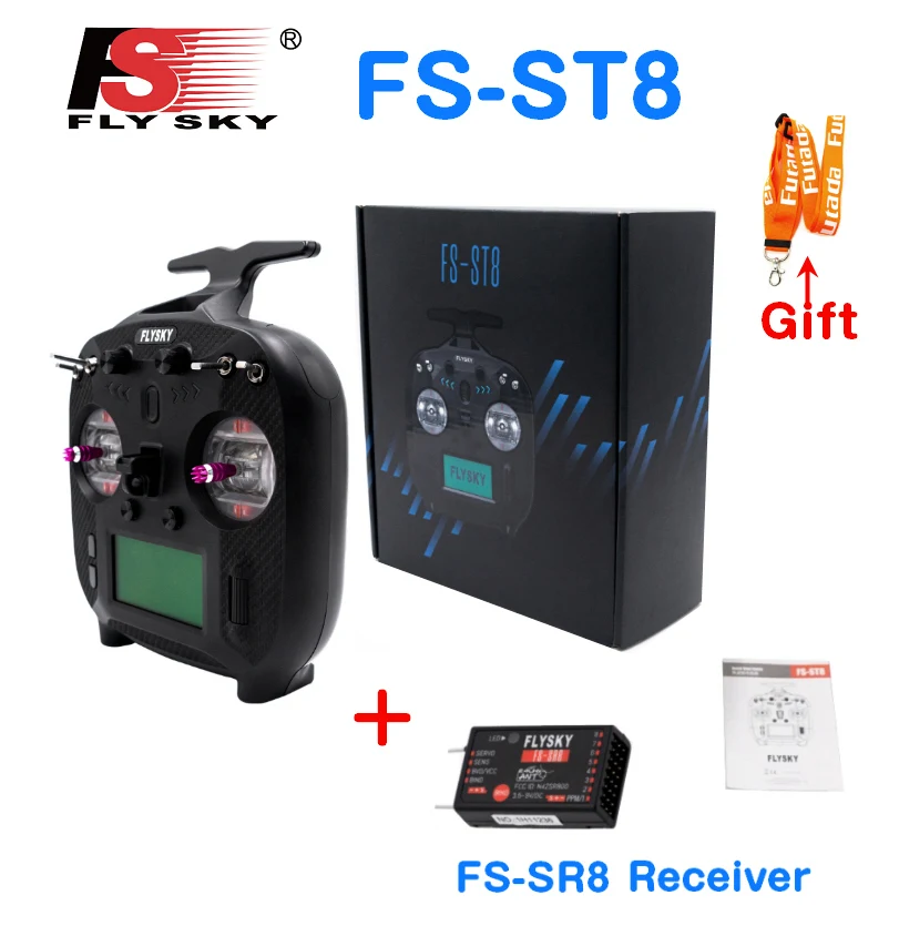 Радиопередатчик FLYSKY FS-ST8 2,4G 10CH ANT RGB Assistant 3,0 с ресивером для радиоуправляемого самолета автомобиля лодки робота FPV дрона
Радиопередатчик FLYSKY FS-ST8 2,4G 10CH ANT RGB Assistant 3,0 с ресивером для радиоуправляемого самолета автомобиля лодки робота FPV дрона