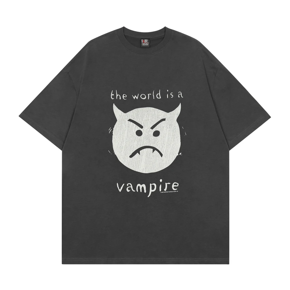 2022 Oversized Short Sleeve Top Tee Men Hip Hop Vintage Devil Print T-Shirt Men Streetwear T Shirt Cotton Men's Clothing T-Shirt
2022 Oversized Short Sleeve Top Tee Men Hip Hop Vintage Devil Print T-Shirt Men Streetwear T Shirt Cotton Men's Clothing T-Shirt