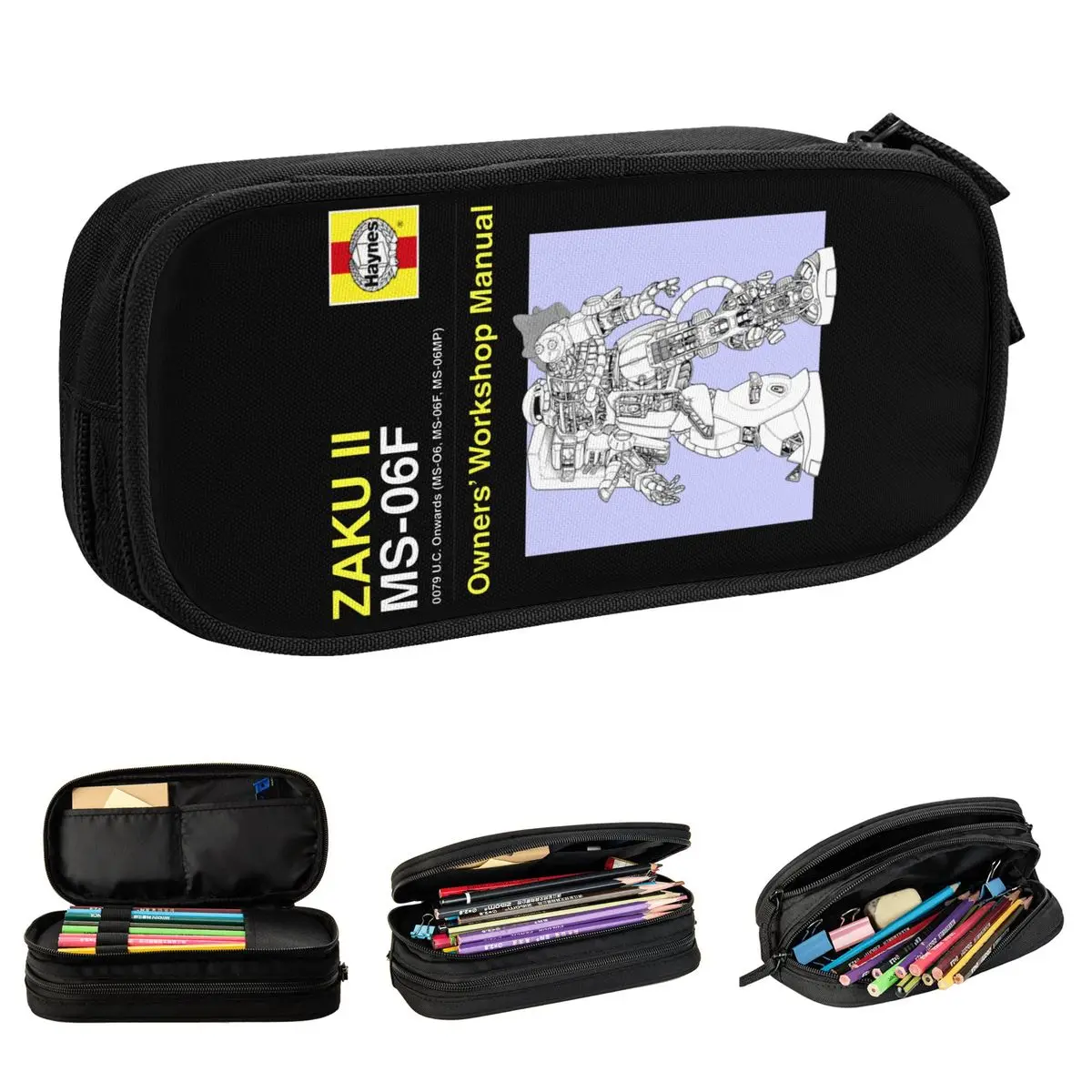 Mazinger Z Gundam Zaku Ii Pencil Case Creative Owner's Manual Pen Bag Girls Boys Large Storage Students School Zipper Pencil Box
Mazinger Z Gundam Zaku Ii Pencil Case Creative Owner's Manual Pen Bag Girls Boys Large Storage Students School Zipper Pencil Box
