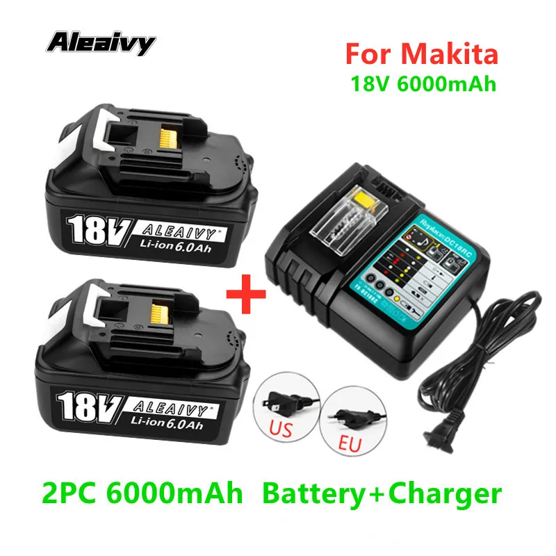 Аккумуляторная литий-ионная батарея Aleaivy 18 в Ач для электроинструмента Makita, аккумуляторы 18 в BL1815 BL1830 BL1840 BL1850 BL1860 LXT400 
Аккумуляторная литий-ионная батарея Aleaivy 18 в Ач для электроинструмента Makita, аккумуляторы 18 в BL1815 BL1830 BL1840 BL1850 BL1860 LXT400
