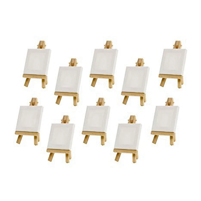 100 Sets Mini Display Easel With Canvas 8X8cm Wedding Table Numbers Painting Hobby Painting Small Table Easel Gift
100 Sets Mini Display Easel With Canvas 8X8cm Wedding Table Numbers Painting Hobby Painting Small Table Easel Gift