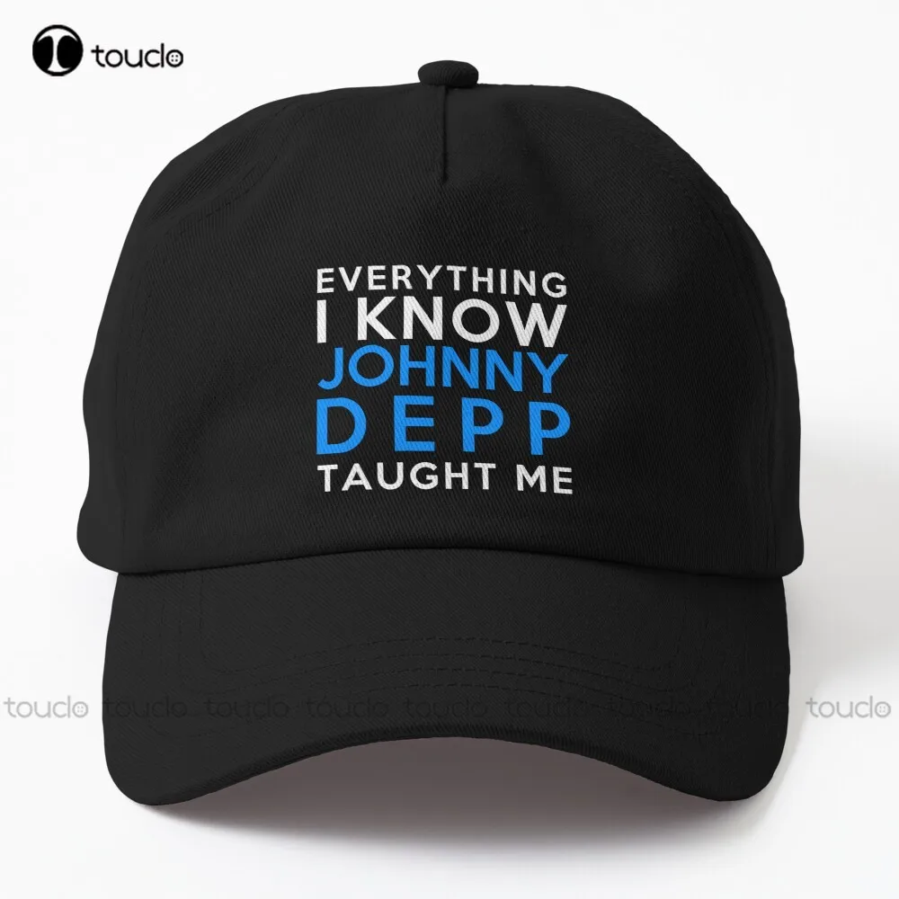 Johnny Depp - Everything I Know Dad Hat Johnny Depp Large Head Hats Hip Hop Trucker Hats Street Skateboard Sun Hats Adjustable
Johnny Depp - Everything I Know Dad Hat Johnny Depp Large Head Hats Hip Hop Trucker Hats Street Skateboard Sun Hats Adjustable