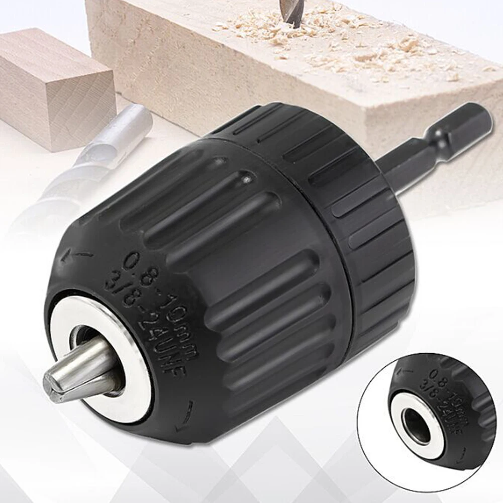 Screwdriver Quick Change Accessories Keyless Drill Chuck Adapter Durable Hex Shank Converter Impact Driver Electric Professional
Screwdriver Quick Change Accessories Keyless Drill Chuck Adapter Durable Hex Shank Converter Impact Driver Electric Professional
