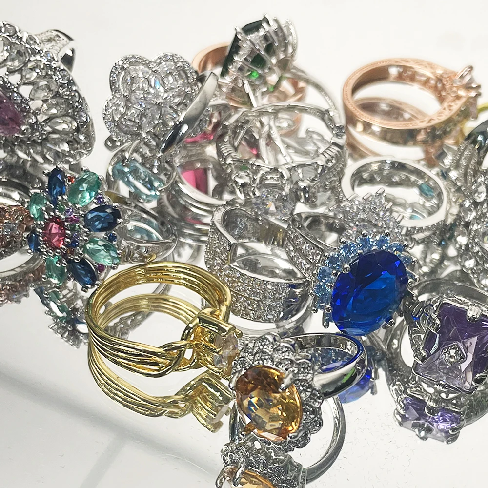 Coconal Women Men Random Trendy Luxury Fashion Ring Cute Mix Gemstones Punk Hip-hop Open Ring Gothic Big Smallest Size Ring #2
Coconal Women Men Random Trendy Luxury Fashion Ring Cute Mix Gemstones Punk Hip-hop Open Ring Gothic Big Smallest Size Ring #2