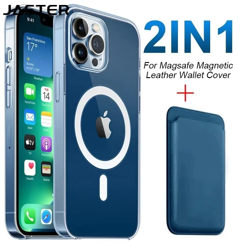 for iPhone 15 14 13 12 11 Pro Max 7 8 14 Plus 13 12 Mini Xs XR for Magsafe Magnetic Leather Wallet Card Holder and Clear Cover
for iPhone 15 14 13 12 11 Pro Max 7 8 14 Plus 13 12 Mini Xs XR for Magsafe Magnetic Leather Wallet Card Holder and Clear Cover