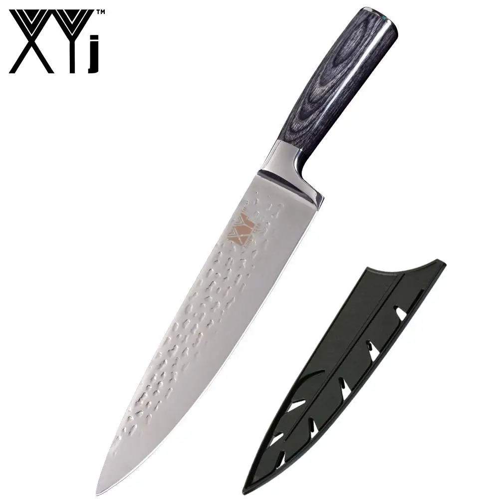 XYj 8-дюймовый шеф-нож из нержавеющей стали, кованый Sharp Blade в японском стиле, нож для шеф-повара, мясница, инструмент для нарезки овощей
XYj 8-дюймовый шеф-нож из нержавеющей стали, кованый Sharp Blade в японском стиле, нож для шеф-повара, мясница, инструмент для нарезки овощей