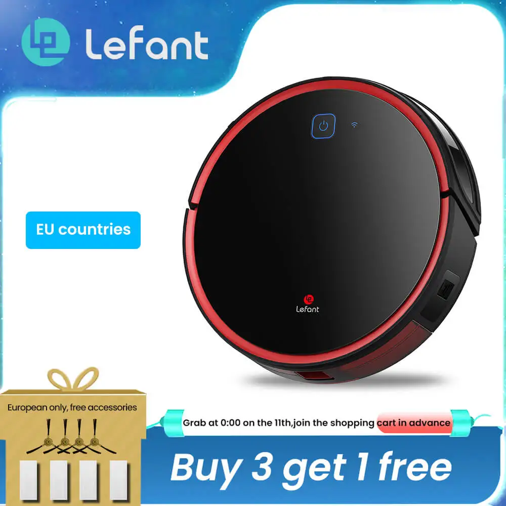 Lefant T700 Robot Vacuum Cleaner Sweep and Wet Mopping Disinfection For Hard Floors&Carpet Run 120mins Automatically Charge APP
Lefant T700 Robot Vacuum Cleaner Sweep and Wet Mopping Disinfection For Hard Floors&Carpet Run 120mins Automatically Charge APP
