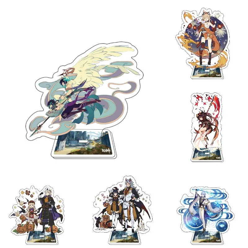 Game Anime Genshin Impact Cosplay Stand Acrylic Figure Hutao Xiao Kamisato Ayato Diy Model Plate Desk Decor Fans Collection Prop
Game Anime Genshin Impact Cosplay Stand Acrylic Figure Hutao Xiao Kamisato Ayato Diy Model Plate Desk Decor Fans Collection Prop