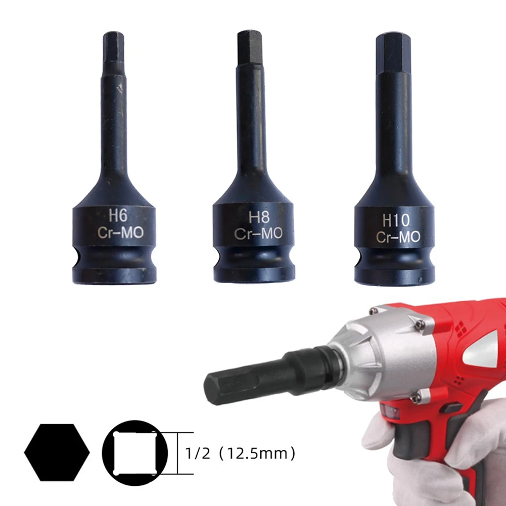 1/2 Universal Impact Wrench Socket Adapter Cr-MO Wrench Adapter Spanner Set Hex Head Socket Air Impact Wrench Socket H6-H10
1/2 Universal Impact Wrench Socket Adapter Cr-MO Wrench Adapter Spanner Set Hex Head Socket Air Impact Wrench Socket H6-H10
