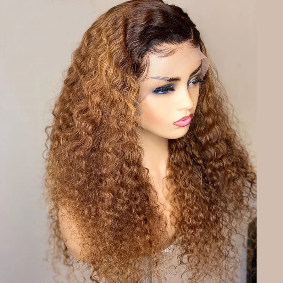 Soft 1B27 Ombre Blonde Kinky Curly Human Hair Wig Pre Plucked 13x4 Lace Front Wig For Women With Baby Hair Glueless Wig
Soft 1B27 Ombre Blonde Kinky Curly Human Hair Wig Pre Plucked 13x4 Lace Front Wig For Women With Baby Hair Glueless Wig