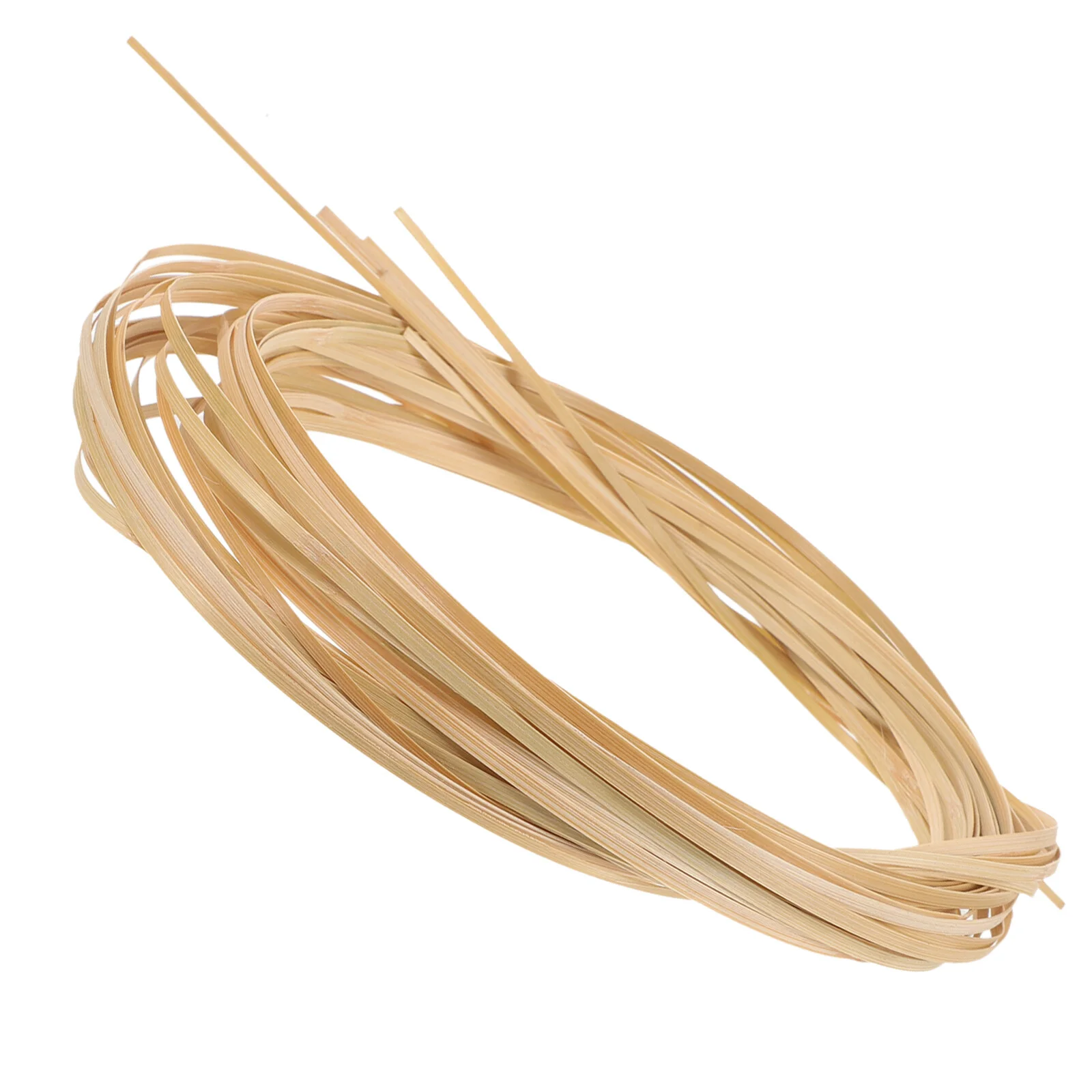 Bamboo Basket Weaving Material Strips Home Reeds Weaved Woven Furniture Multi-functional DIY Coil 
Bamboo Basket Weaving Material Strips Home Reeds Weaved Woven Furniture Multi-functional DIY Coil