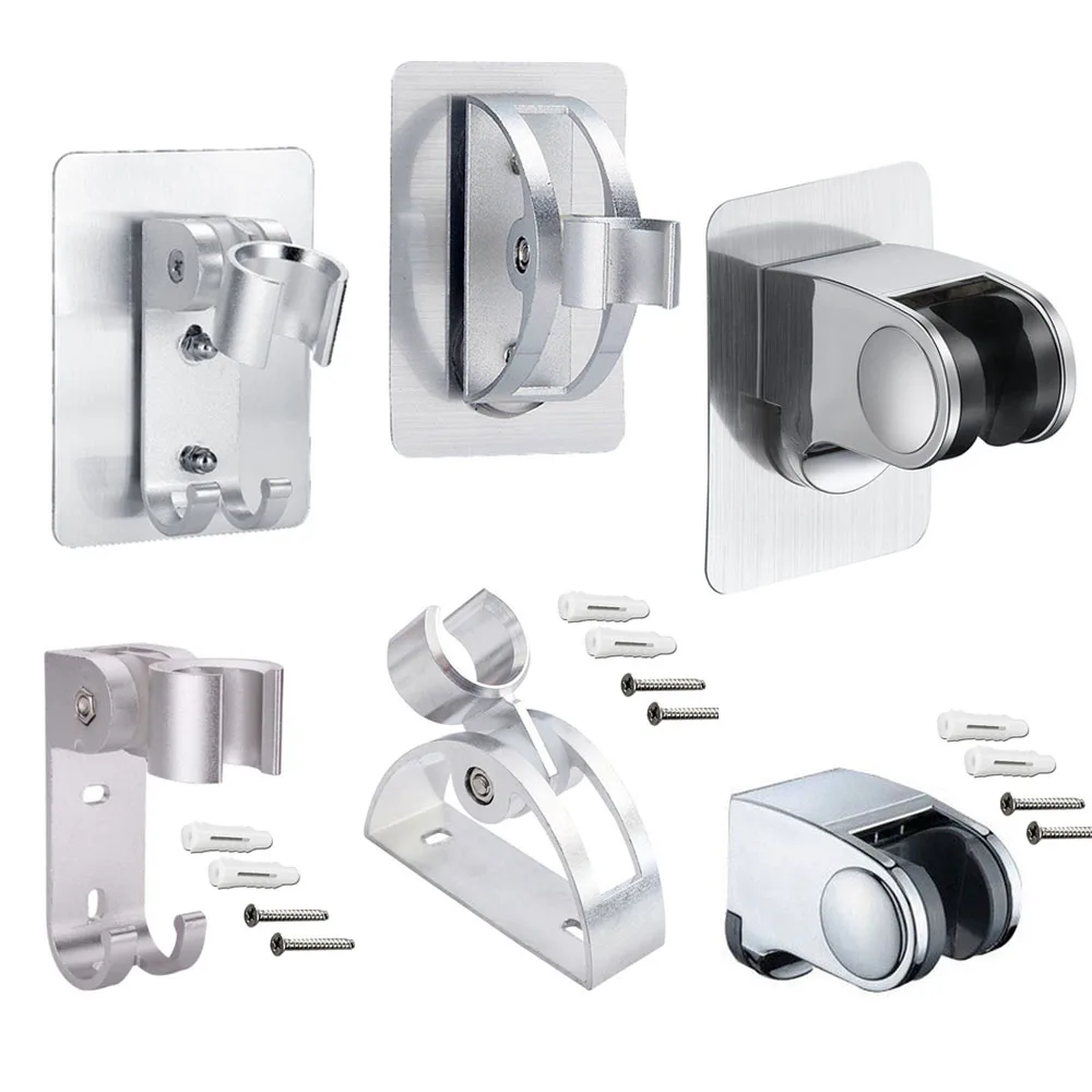 Removable Shower Head Holder with 2 hooks/Strong Adhesive Adjustable Handheld Shower Wand Holder/No Drilling Wall Mount Bracket
Removable Shower Head Holder with 2 hooks/Strong Adhesive Adjustable Handheld Shower Wand Holder/No Drilling Wall Mount Bracket