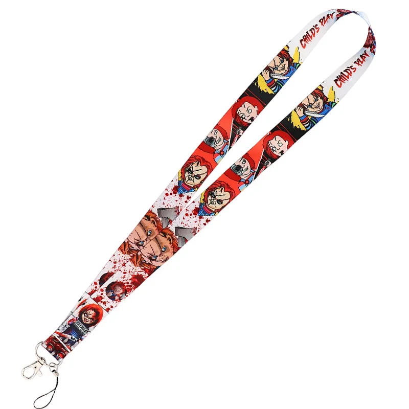 C2539 Horror Movie Kid Lanyards Keychain DIY Cell Phone Straps USB ID Card Badge Holder Keyring Belt Strap Hanging Rope
C2539 Horror Movie Kid Lanyards Keychain DIY Cell Phone Straps USB ID Card Badge Holder Keyring Belt Strap Hanging Rope