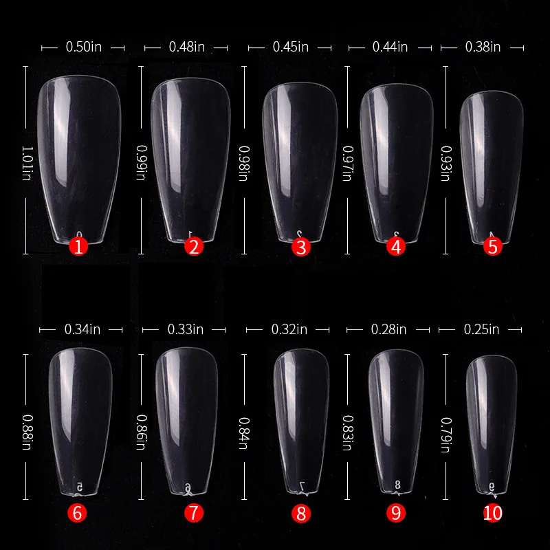 500pcs Gel Nails Extension System Full Cover Sculpted Clear Coffin False Nail Tips Coffin nail ballet
500pcs Gel Nails Extension System Full Cover Sculpted Clear Coffin False Nail Tips Coffin nail ballet