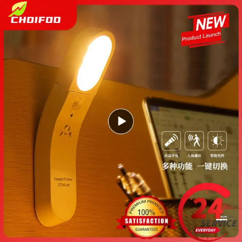 Creative Home Rechargeable Desk Lamp Smart Human Body Induction Lamp LED Night Light
Creative Home Rechargeable Desk Lamp Smart Human Body Induction Lamp LED Night Light