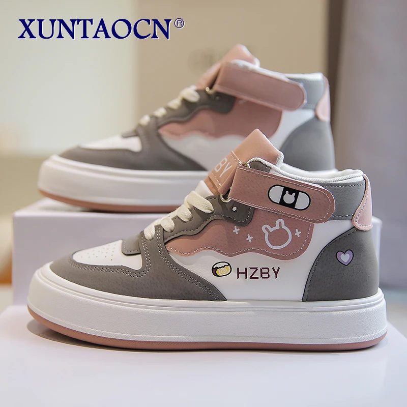 2022 Spring Fashion Women Sneakers Kawaii Cute Girl Students Casual Sports Hi Tops Woman Vulcanize Shoes Flats
2022 Spring Fashion Women Sneakers Kawaii Cute Girl Students Casual Sports Hi Tops Woman Vulcanize Shoes Flats