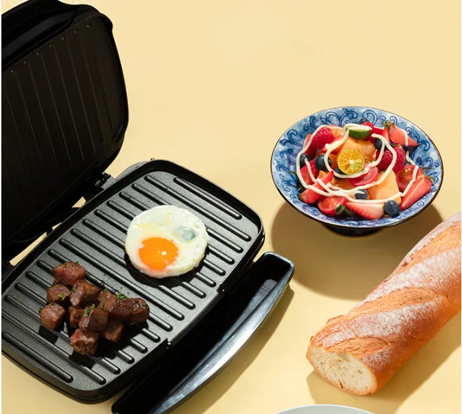 Smokeless Egg Sandwich Panini Breakfast Maker Steak Electric Contact Grill Machine
Smokeless Egg Sandwich Panini Breakfast Maker Steak Electric Contact Grill Machine