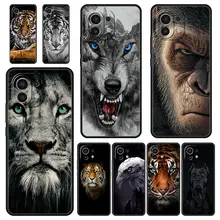 For Xiaomi Mi 13 12T 12 Lite 11 10T 11X 11T Pro 9T Phone Case Lion Tiger king monkey animal Poco X3 NFC X4 F3 F4 M3 M4 5G Cover
