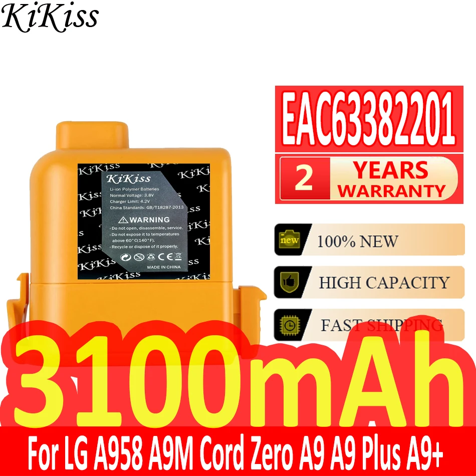 Мощный аккумулятор KiKiss EAC63382201 на 3100 мА · ч для LG A9PETNBED2X A9PETNBED A9MULTI A958 A9M нулевой A9 Plus A9Plus A9 + аккумулятор
Мощный аккумулятор KiKiss EAC63382201 на 3100 мА · ч для LG A9PETNBED2X A9PETNBED A9MULTI A958 A9M нулевой A9 Plus A9Plus A9 + аккумулятор