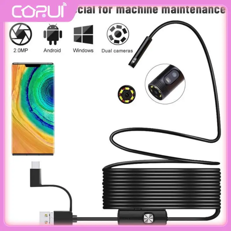 Micro-cameras High Resolution Flexible Wire Wire Borescope 3 In 1 Waterproof Inspection Camera Detector Mini Usb Endoscope Black
Micro-cameras High Resolution Flexible Wire Wire Borescope 3 In 1 Waterproof Inspection Camera Detector Mini Usb Endoscope Black