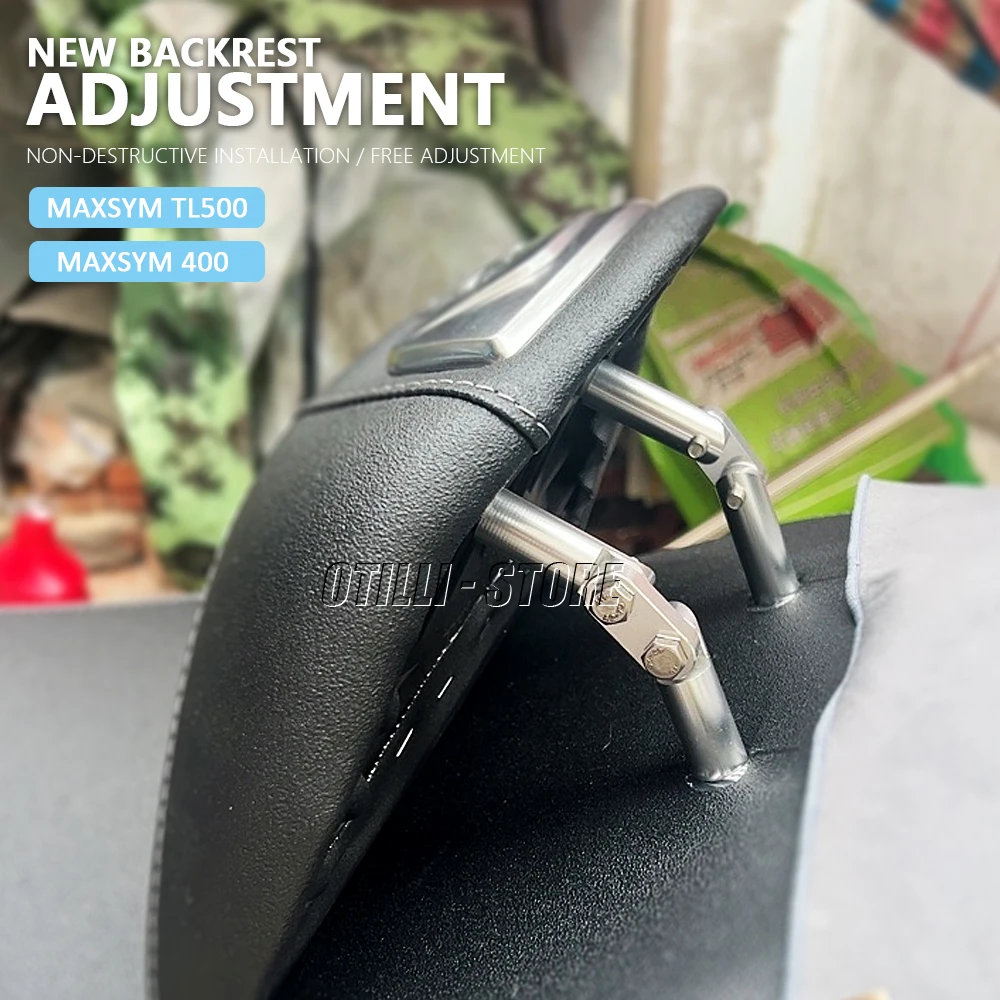 Новинка подушка для спинки мотоцикла регулируемая спинка Аксессуары Для SYM MAXSYM 400
