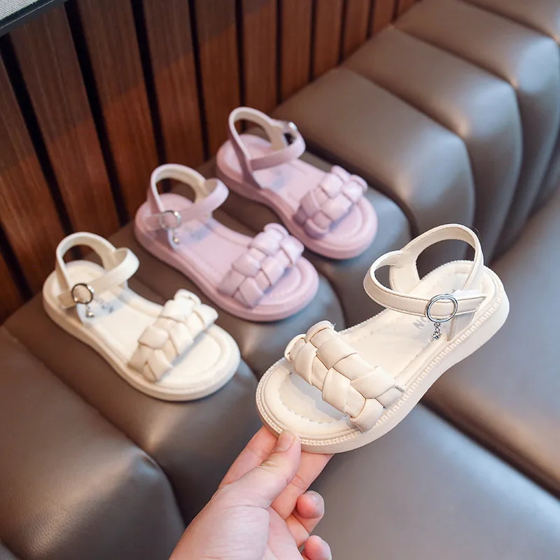 Summer Girls PU Leather Sandals Korean Fashion kids beach sandals soft bottom Girl Single Shoe Flats Non slip sneakers solid Hot
Summer Girls PU Leather Sandals Korean Fashion kids beach sandals soft bottom Girl Single Shoe Flats Non slip sneakers solid Hot