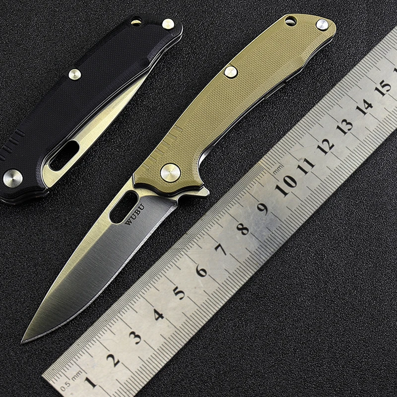 Genuine Sharp Folding Tool Knife Outdoor Life-Saving Knife High Hardness Self-Defense Knife M390 Powder Steel Portable a Folding
Genuine Sharp Folding Tool Knife Outdoor Life-Saving Knife High Hardness Self-Defense Knife M390 Powder Steel Portable a Folding