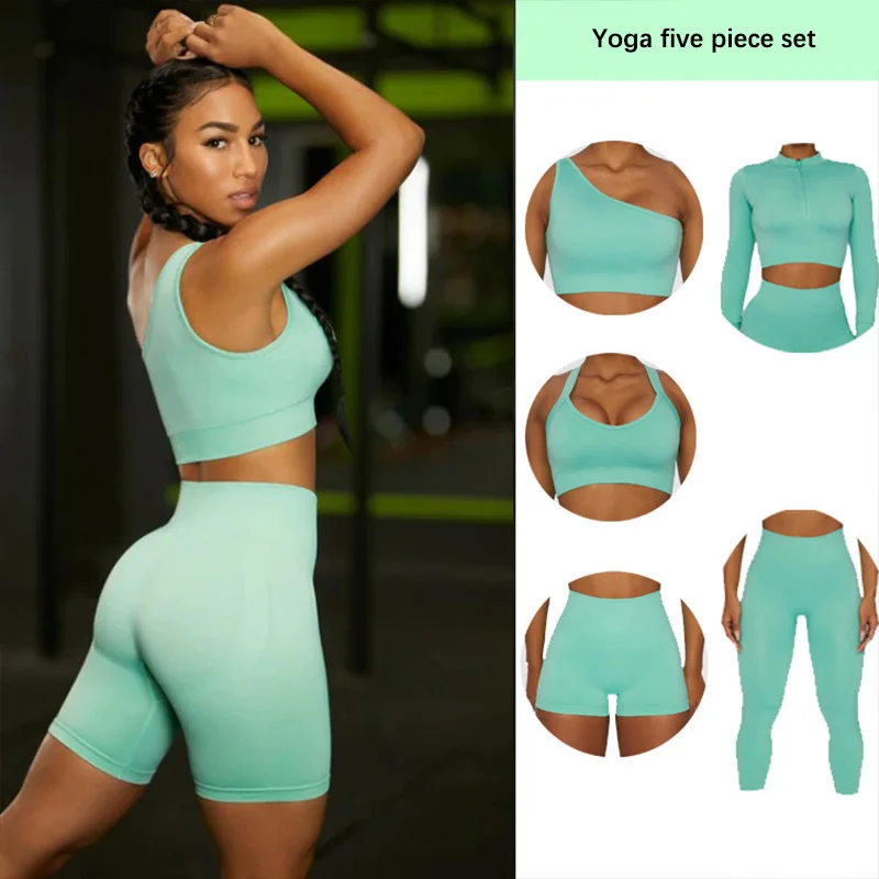 Stripe Women's Sportswear Yoga Sets Workout Sports Bra Gym Clothing High Waist Legging Fitness Women Tracksuit Athletic Outfits
Stripe Women's Sportswear Yoga Sets Workout Sports Bra Gym Clothing High Waist Legging Fitness Women Tracksuit Athletic Outfits