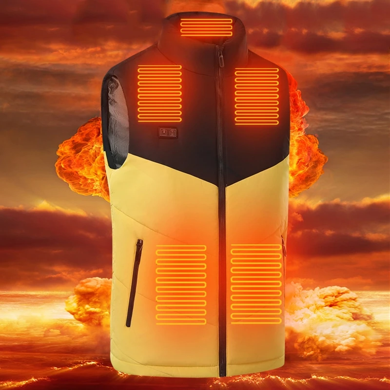en's Heated Vest Practical 11 Areas Dual-Control Heated Vest Warm Safe Heated for Jacket for w/ 3 Heating Levels Winter
en's Heated Vest Practical 11 Areas Dual-Control Heated Vest Warm Safe Heated for Jacket for w/ 3 Heating Levels Winter