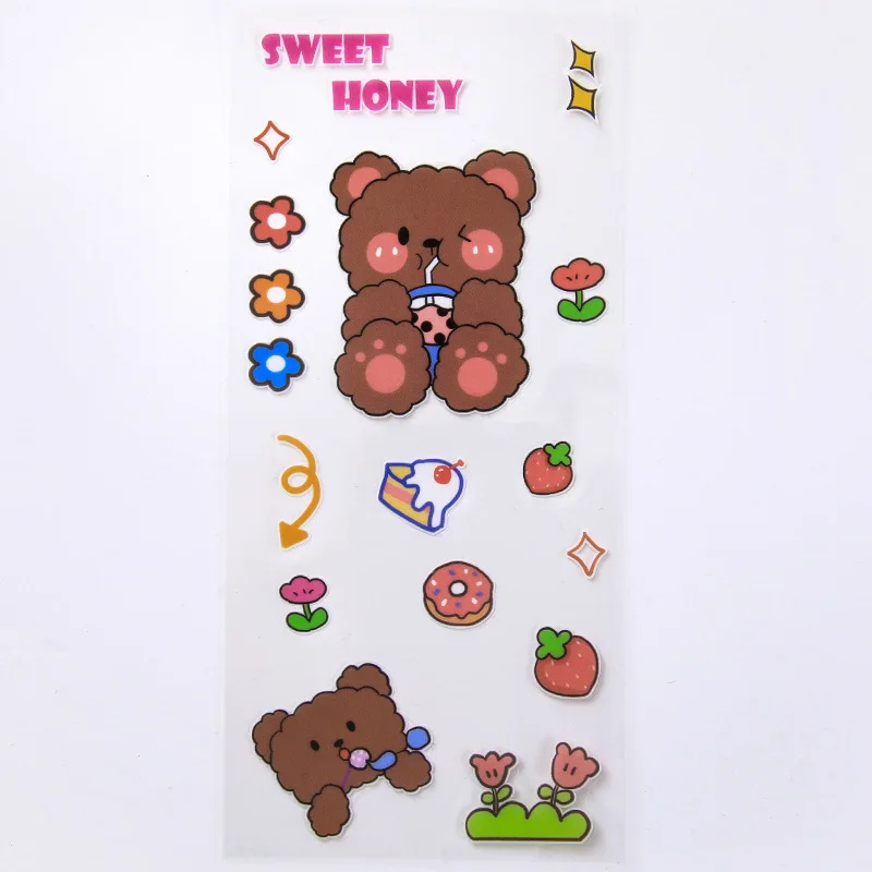 2PCS Gangsheng Cartoon Cute Sticker Ins Girls' Handbooks Material Sticker Water Cup Stationery Transparent PVC Decorative Decal
2PCS Gangsheng Cartoon Cute Sticker Ins Girls' Handbooks Material Sticker Water Cup Stationery Transparent PVC Decorative Decal