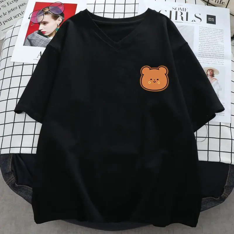 2023 Summer Fashion O Neck Short Sleeve T-shirt Women Cute Cat Graphic All-match Tees Harajuku Oversized Midi Casual Tops
2023 Summer Fashion O Neck Short Sleeve T-shirt Women Cute Cat Graphic All-match Tees Harajuku Oversized Midi Casual Tops