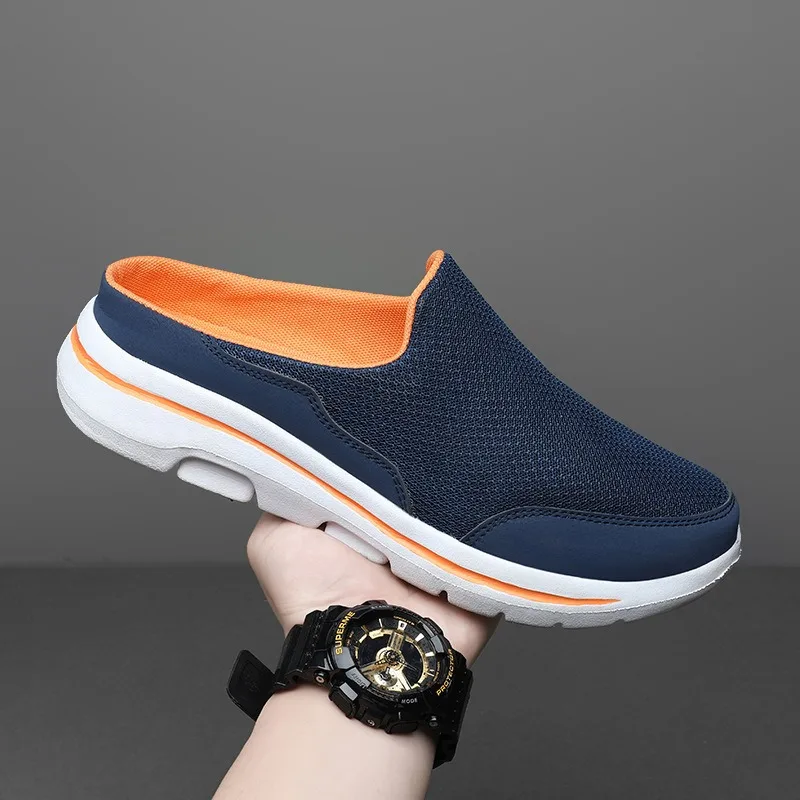 2023 Summer Men Casual Slippers Lovers Mesh Breathable Flat bottom Shoes Outdoors Fashion Walking Mules Light Platform Loafers
2023 Summer Men Casual Slippers Lovers Mesh Breathable Flat bottom Shoes Outdoors Fashion Walking Mules Light Platform Loafers