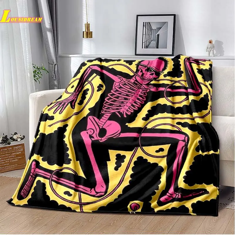 Warm Blanket Winter Blanket Horror Skull Halloween Christmas Gift Living Room Bedroom Sofa Blanket Office Blanket
Warm Blanket Winter Blanket Horror Skull Halloween Christmas Gift Living Room Bedroom Sofa Blanket Office Blanket