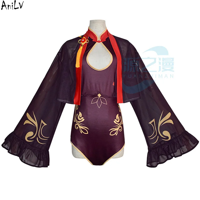 AniLV Japanese Anime Genshin Impact Hu Tao One-piece Swimsuit Bodysuit Swimwear Uniform Outfit Costume Cosplay
AniLV Japanese Anime Genshin Impact Hu Tao One-piece Swimsuit Bodysuit Swimwear Uniform Outfit Costume Cosplay