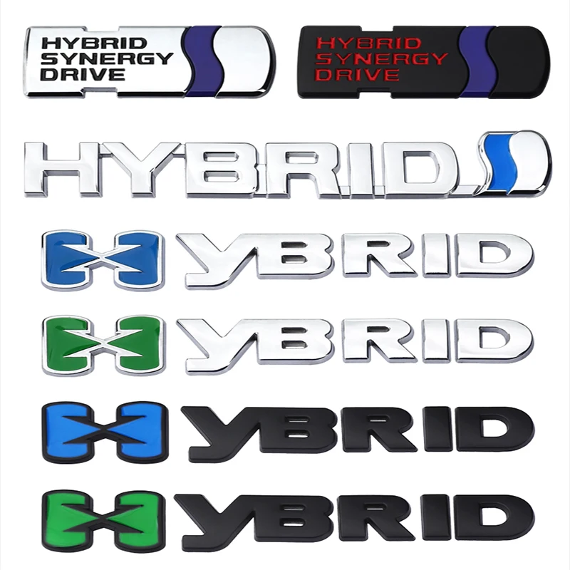 Metal Hybrid Badge Synergy Drive Emblem Stickers Decals For Accessories Car Styling Yaris Camery Crown Corolla Reiz Vios Sequqia
Metal Hybrid Badge Synergy Drive Emblem Stickers Decals For Accessories Car Styling Yaris Camery Crown Corolla Reiz Vios Sequqia