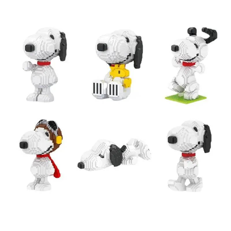 Новинка 2022, милые Аниме фигурки героев мультфильмов Sanrio Snoopy, игрушки, маленькие строительные блоки, конструктор из микрочастиц, игрушки для детей
Новинка 2022, милые Аниме фигурки героев мультфильмов Sanrio Snoopy, игрушки, маленькие строительные блоки, конструктор из микрочастиц, игрушки для детей