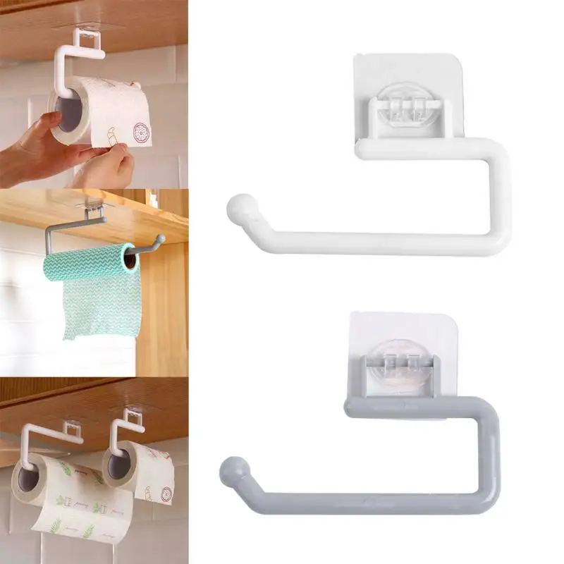Tissue Hanger Plastic Paper Roll Holder Wall Mounted Towel Storage Rack Organizer Paper Holder Shelf For Kitchen Bathroom
Tissue Hanger Plastic Paper Roll Holder Wall Mounted Towel Storage Rack Organizer Paper Holder Shelf For Kitchen Bathroom