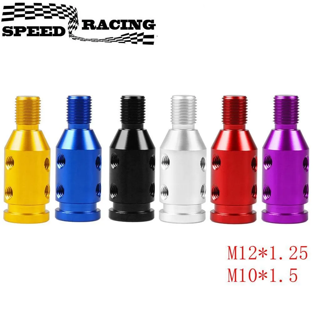 Универсальный Автомобильный Алюминиевый адаптер переключения передач для ручки для переключателей передач без резьбы m10x1, 5/m12x1, 25 SK-1054
Универсальный Автомобильный Алюминиевый адаптер переключения передач для ручки для переключателей передач без резьбы m10x1, 5/m12x1, 25 SK-1054