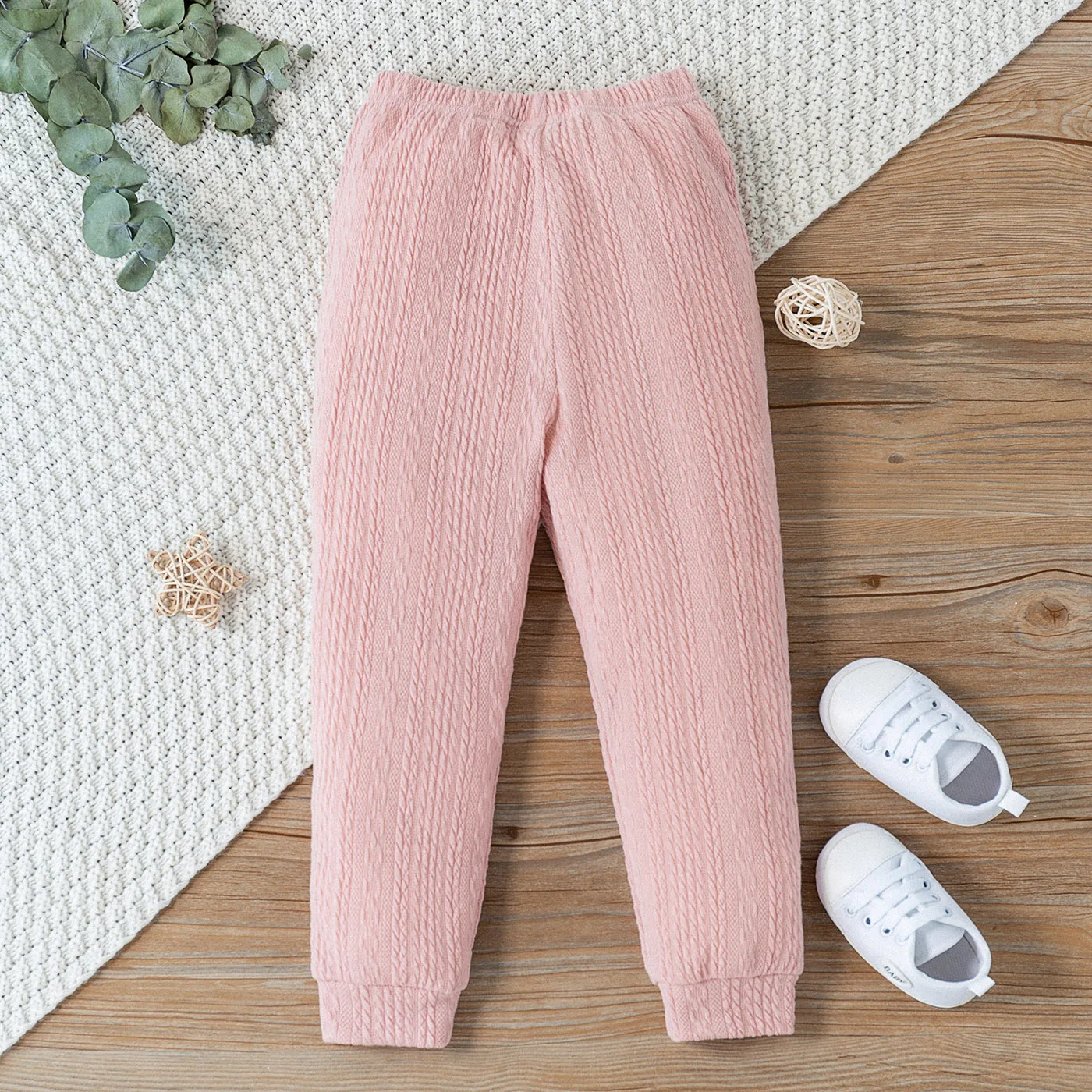 

Wholesale Autumn and Winter Children Kid Girls New Comfortable Fabric Home Pure Color Girls' Pants