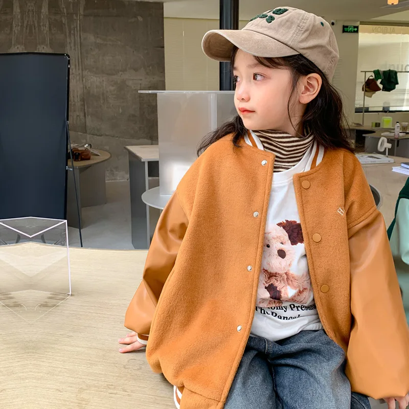 2022 Overwear O-neck Collar Full Sleeve Single Breasted Solid Simple Fashion Designable Casual Autumn Children Unisex 
2022 Overwear O-neck Collar Full Sleeve Single Breasted Solid Simple Fashion Designable Casual Autumn Children Unisex