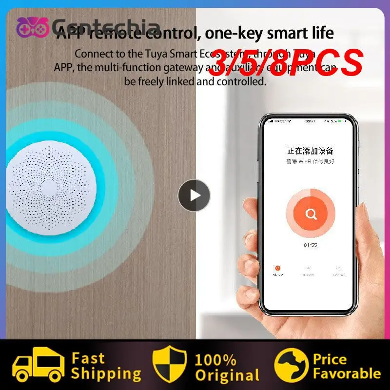 3/5/8PCS Ac90-240v Multi-mode Gateway Wifi Tuya Multi-function Gateway Zigbee3.0 Wireless Smart Home Smart Gateway Gateway
3/5/8PCS Ac90-240v Multi-mode Gateway Wifi Tuya Multi-function Gateway Zigbee3.0 Wireless Smart Home Smart Gateway Gateway