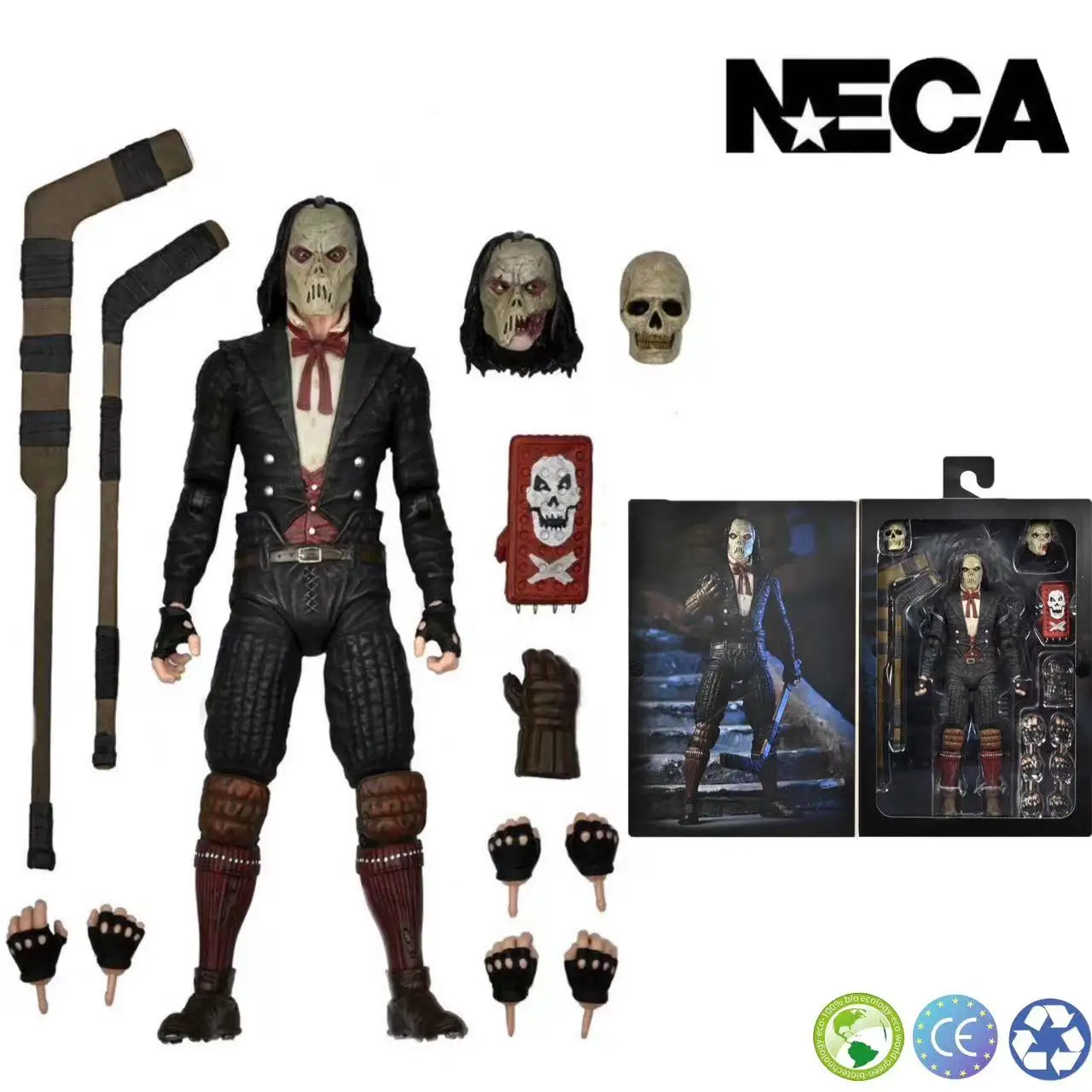 7"NECA 54294 Tmnt Universal Monsters Casey Jones Figure As The Phantom Ultimate Turtles Action Figure Model Birthday Toys Doll
7"NECA 54294 Tmnt Universal Monsters Casey Jones Figure As The Phantom Ultimate Turtles Action Figure Model Birthday Toys Doll
