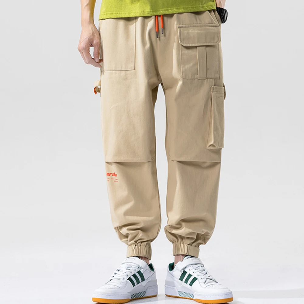 Tide brand men's large pocket overalls fashion loose men's casual pants outdoor casual sports pants men's trousers 
Tide brand men's large pocket overalls fashion loose men's casual pants outdoor casual sports pants men's trousers