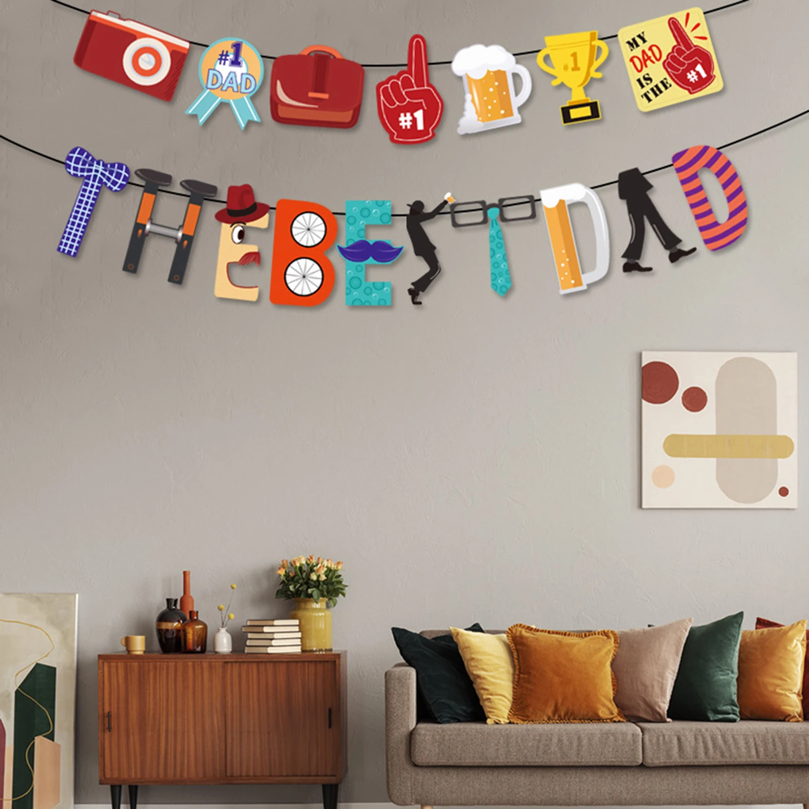 Happy Fathers Day Banner The Best Dad Party Banner Fathers Day Banner Garlands Decorations For Happy Fathers Day Party
Happy Fathers Day Banner The Best Dad Party Banner Fathers Day Banner Garlands Decorations For Happy Fathers Day Party