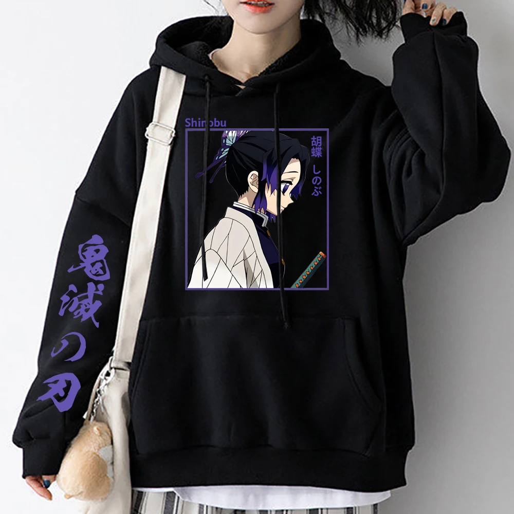 Demon Slayer Hoodies Shinobu Kocho Anime Men Women Sweatshirts Harajuku Printed Hoodie Aesthetic Clothes Streetwear Pullover
Demon Slayer Hoodies Shinobu Kocho Anime Men Women Sweatshirts Harajuku Printed Hoodie Aesthetic Clothes Streetwear Pullover