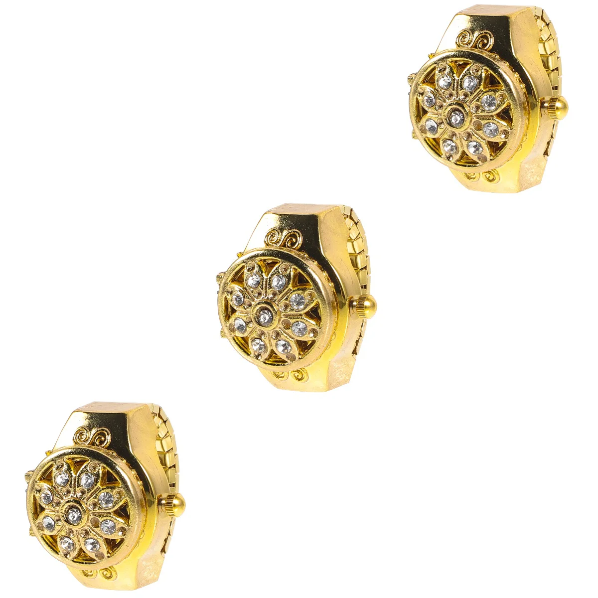 3pcs Ring Watch Finger Ring Watch Fashionable Women Men Watch Finger Ring Watch
3pcs Ring Watch Finger Ring Watch Fashionable Women Men Watch Finger Ring Watch