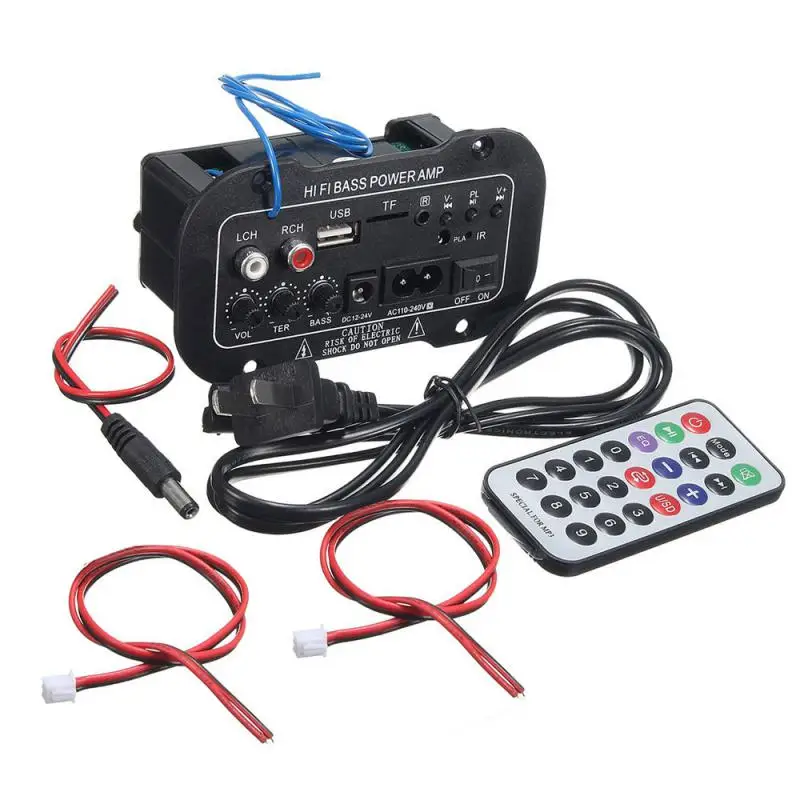 220V Car Bluetooth 2.1 Hi-Fi Bass Power AMP Mini Auto Car Amplifier Stereo Radio Audio Digital Amplifier USB TF Remote
220V Car Bluetooth 2.1 Hi-Fi Bass Power AMP Mini Auto Car Amplifier Stereo Radio Audio Digital Amplifier USB TF Remote