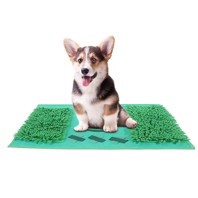 

Slow Food Pad Washable And Smooth Sniffing Pad For Interactive Games Foraging Puzzle Enrichment Toys For Large Small Medium Pets