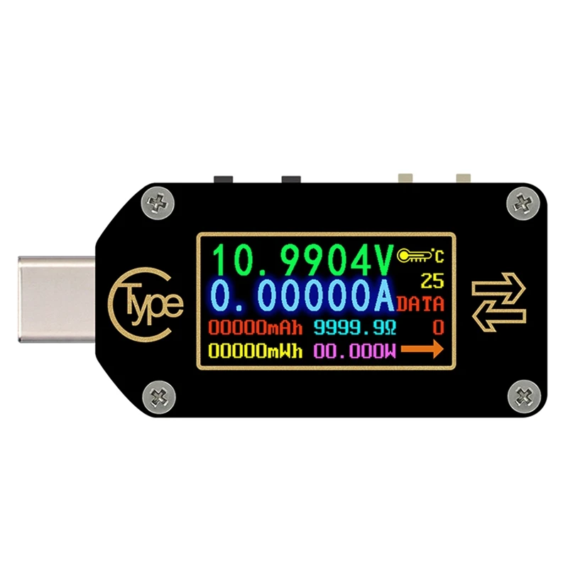 Rd Tc66 Type-C Pd Trigger USB Voltmeter Ammeter Voltage 2 Way Current Meter Multimeter Pd Charger Battery USB Tester1
Rd Tc66 Type-C Pd Trigger USB Voltmeter Ammeter Voltage 2 Way Current Meter Multimeter Pd Charger Battery USB Tester1
