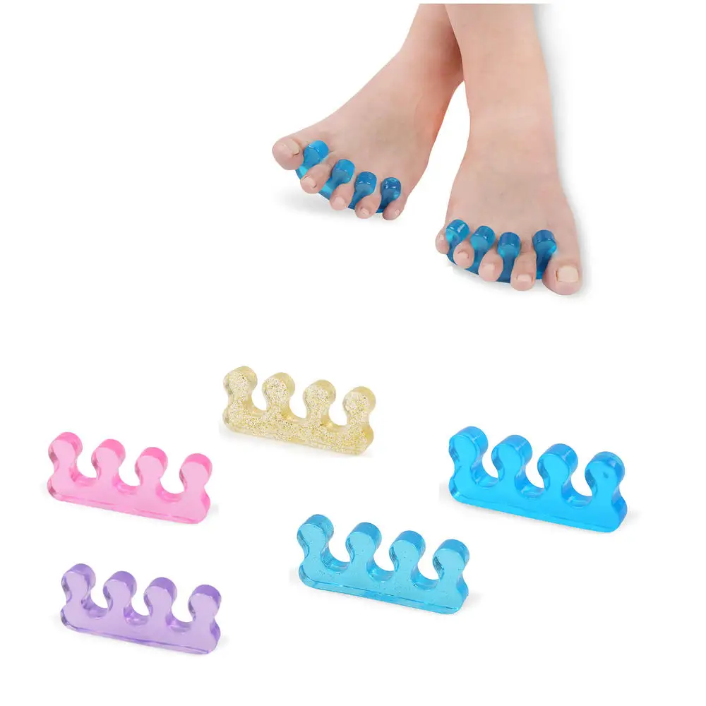 Hot sale 2pcs Soft Silicone Manicure Pedicure Nails Flexible Finger Separator Toe Spacer Separation Straighteners Tool
Hot sale 2pcs Soft Silicone Manicure Pedicure Nails Flexible Finger Separator Toe Spacer Separation Straighteners Tool